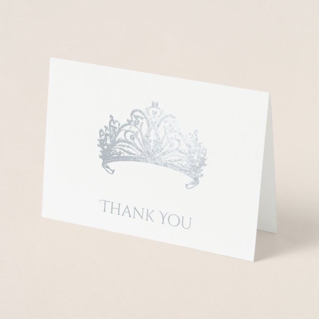 Tarjeta de Relieve metalizado de la Corona de Conc (Anverso)