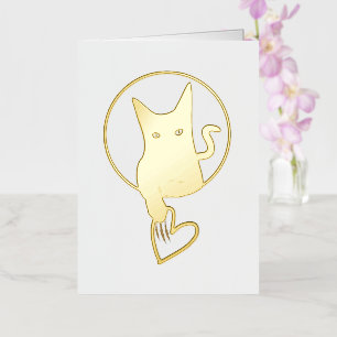 Tarjeta de Relieve metalizado de Ode to Love - Adi