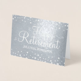 Tarjeta de Relieve metalizado del Personalizado de
