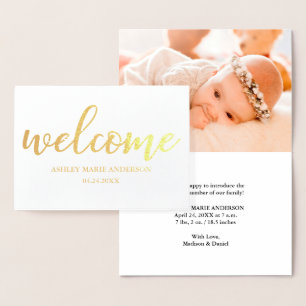 Tarjeta de Relieve metalizado dorado de Invitación