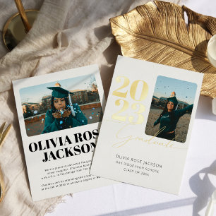 Tarjeta de Relieve metalizado moderna de escritura