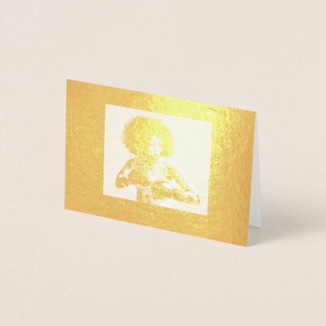 Tarjeta de Relieve metalizado para mujeres sin lim (Anverso)