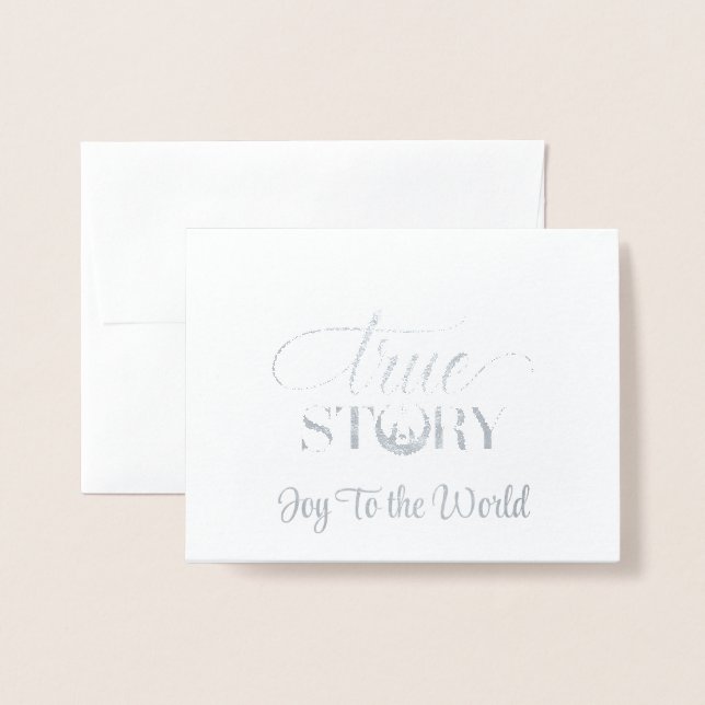 Tarjeta de Relieve metalizado para navidades (Anverso con sobre)