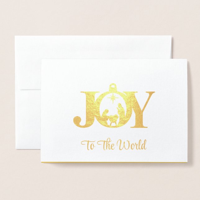 Tarjeta de Relieve metalizado para navidades (Anverso con sobre)