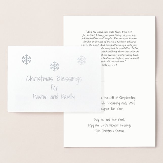 Tarjeta de Relieve metalizado para navidades Bless (Demostración)