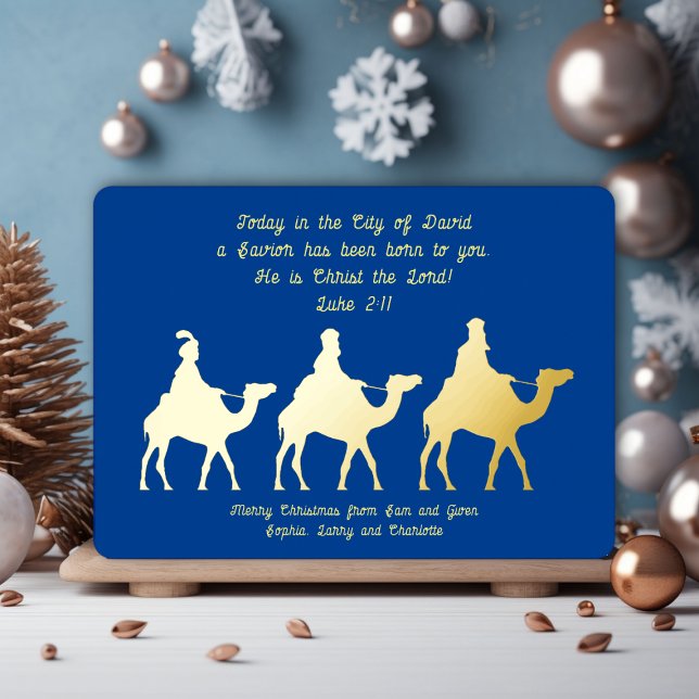 Tarjeta de Relieve metalizado para Navidades crist (Subido por el creador)