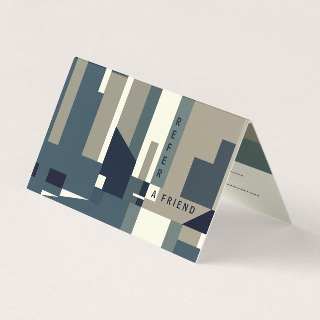 Tarjeta de remisión moderna (Anverso)