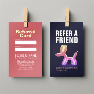 Tarjeta de remisión para uso de mascotas con baño 