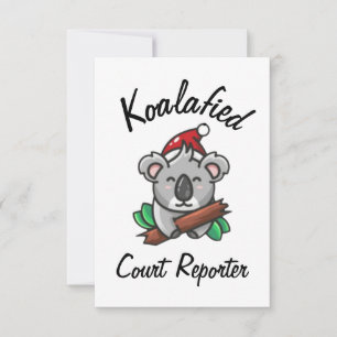 Tarjeta de reportero judicial Koalafied