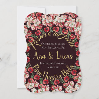 Tarjeta de reserva de fecha| Reserva la fecha de e