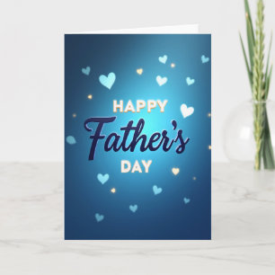 Tarjeta de Resplandor Dulce Día del Padre