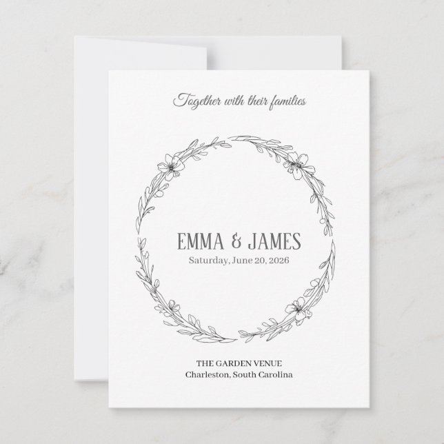 Tarjeta de respuesta (Anverso)