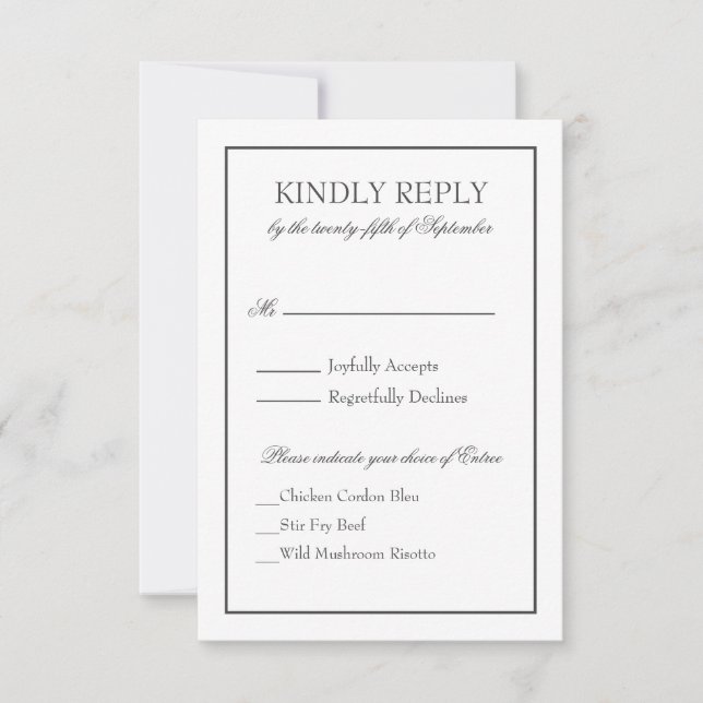 Tarjeta de respuesta (Anverso)