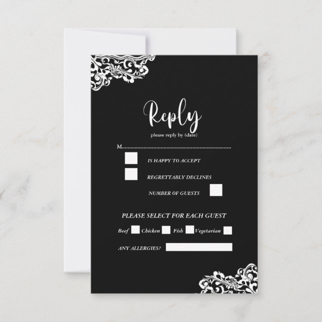 Tarjeta de respuesta (Anverso)