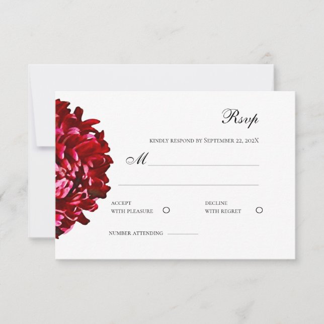 Tarjeta de respuesta (Anverso)