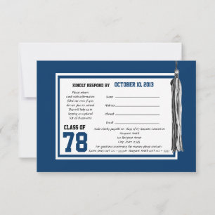 Tarjeta de respuesta a la reunión de clase