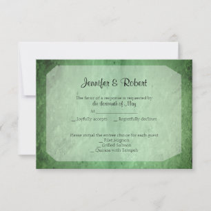 Tarjeta de respuesta al 35 aniversario de Jade Dra