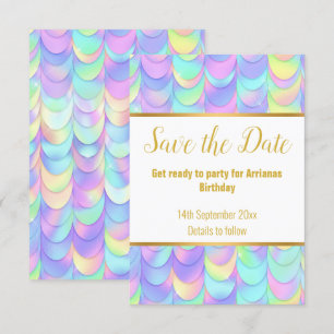 TARJETA DE RESPUESTA ARCOIRIS PASTEL BONITO