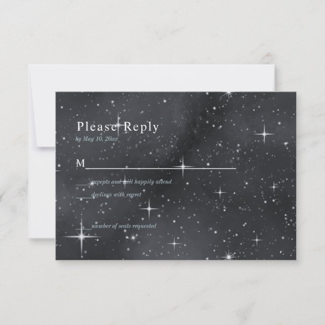 Tarjeta de Respuesta Celestial de las Fases Lunare (Anverso)