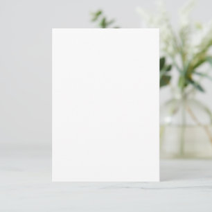 Tarjeta de respuesta de 3,5" x 5"