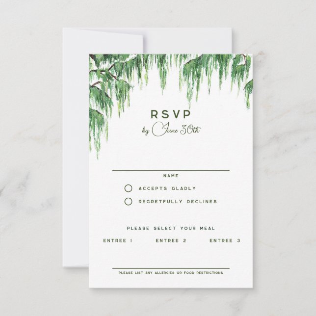 Tarjeta de respuesta de 3,5" x 5" - Wrightsville M (Anverso)