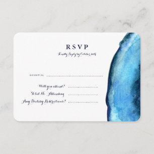 Tarjeta de respuesta de Agate Azul (detallada)