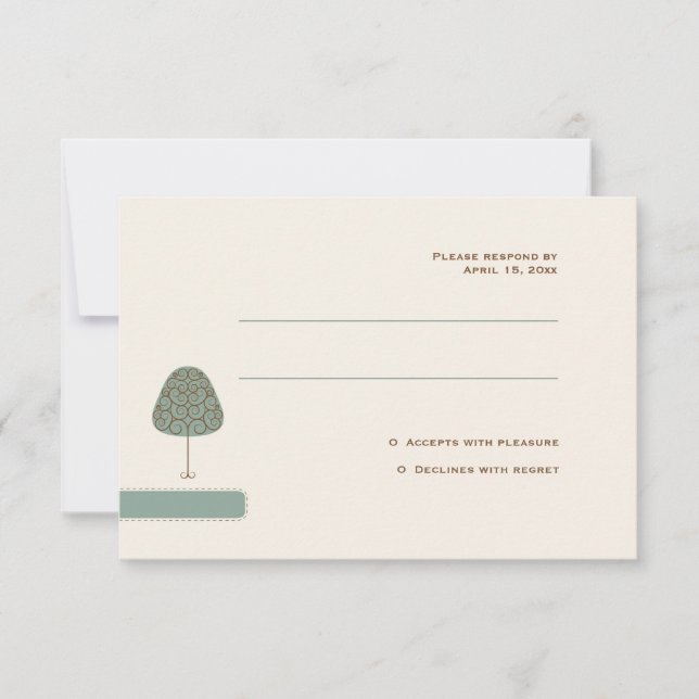 Tarjeta De Respuesta De Árbol Rápido (Anverso)