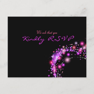 Tarjeta de respuesta de Bat Mitzvah, ESTRELLAS DE