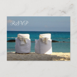Tarjeta de respuesta de boda de personalizable Bea