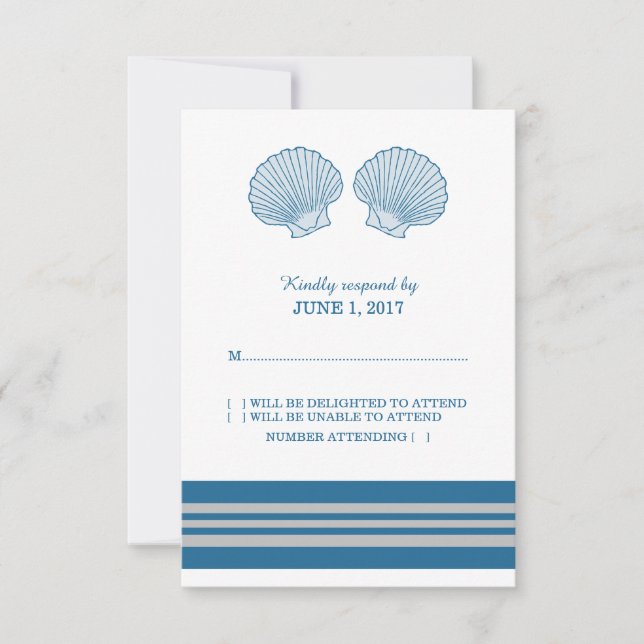Tarjeta de respuesta de cascos azules grises (Anverso)