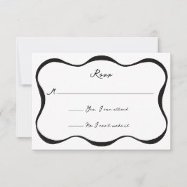 Tarjeta de respuesta de cinta entintada