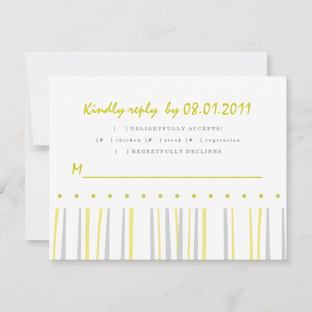 Tarjeta de respuesta de cítricos (Anverso)