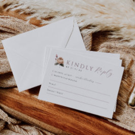 Tarjeta de respuesta de confirmación de asistencia