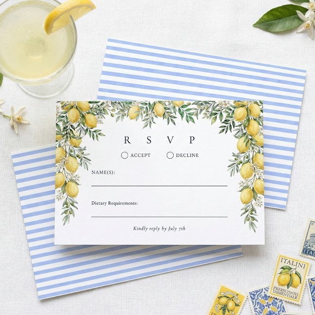 Tarjeta de respuesta de confirmación de boda de li (Subido por el creador)