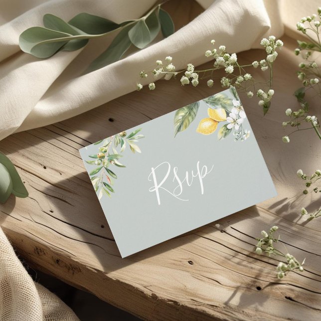 Tarjeta de respuesta de elección de menú de limón  (Subido por el creador)