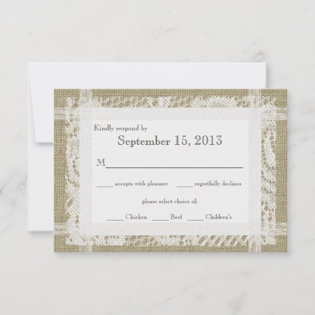 Tarjeta de respuesta de encaje y raspado (Anverso)