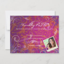 Tarjeta de respuesta de Guay Bat Mitzvah