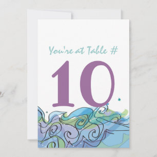 Tarjeta de respuesta de invitación Bat Mitzvah de 