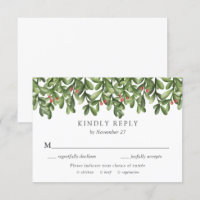 Tarjeta de respuesta de invitación de boda de aceb
