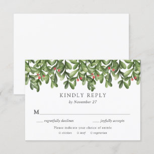 Tarjeta de respuesta de invitación de boda de aceb
