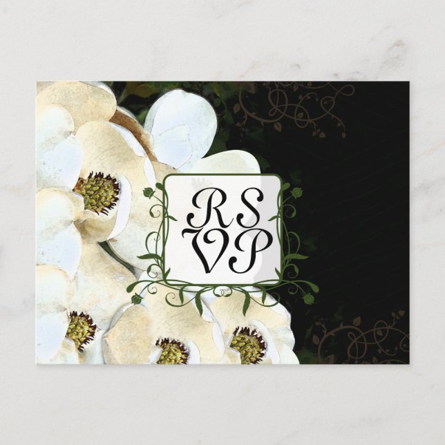 Tarjeta de respuesta de Magnolia (Anverso)