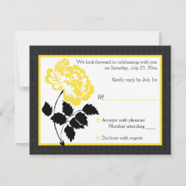 Tarjeta de respuesta de peones negros, blancos y a