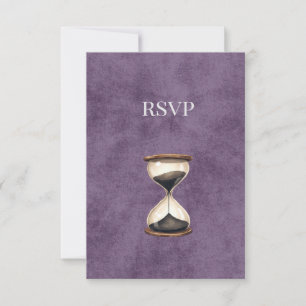 Tarjeta de respuesta de RSVP de Academia Oscura Re