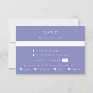 Tarjeta de respuesta de RSVP de boda con coordenad