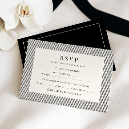 Tarjeta de respuesta de RSVP de boda con dinero an
