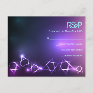 Tarjeta de respuesta de STARS and LIGHTS Bar Bat M