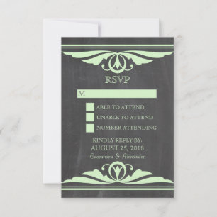 Tarjeta de respuesta del panel verde del deceno