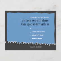 Tarjeta de respuesta del Western Wall Israel Bar B