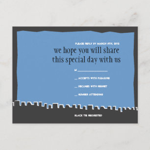 Tarjeta de respuesta del Western Wall Israel Bar B