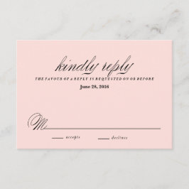 tarjeta de respuesta FLORES EN CASCADA DE KRAFT RÚ